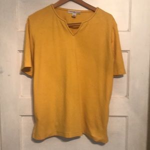 Josephine Chaus L Women’s Tee Decorative stitched